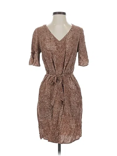 Pre-owned A New Day Casual Dress In Brown