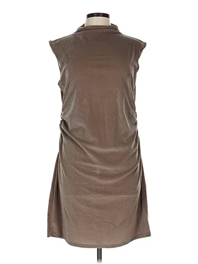 Pre-owned A New Day Casual Dress In Brown