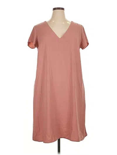 Pre-owned A New Day Casual Dress In Brown