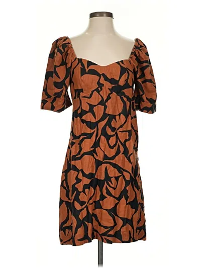 Pre-owned A New Day Casual Dress In Brown
