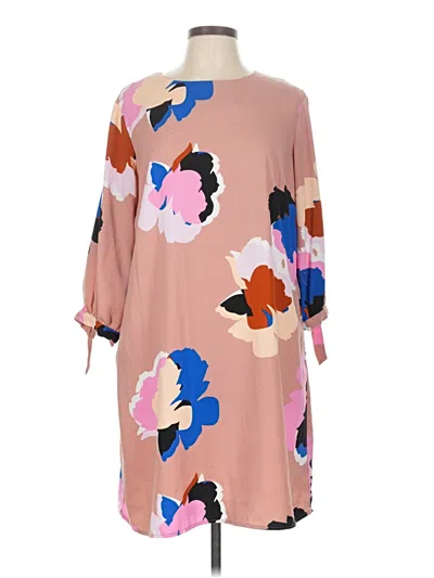 Pre-owned A New Day Casual Dress In Brown