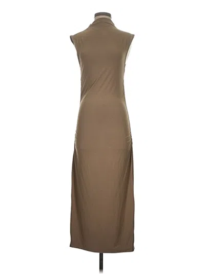 A New Day Casual Dress In Brown