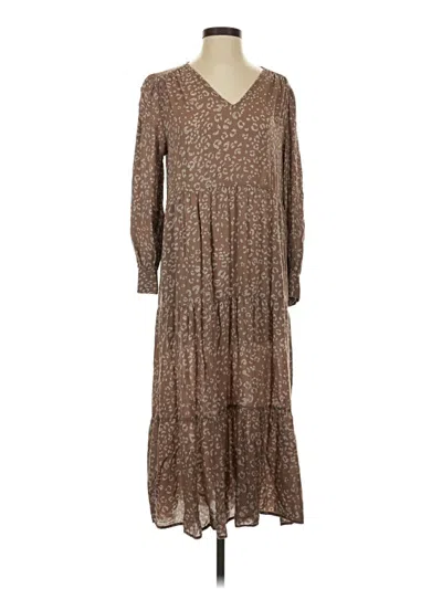 Pre-owned A New Day Casual Dress In Brown