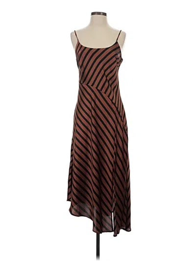 Pre-owned A New Day Casual Dress In Brown