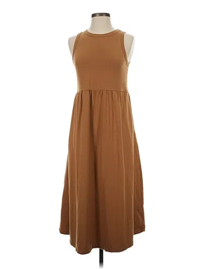Pre-owned A New Day Casual Dress In Brown