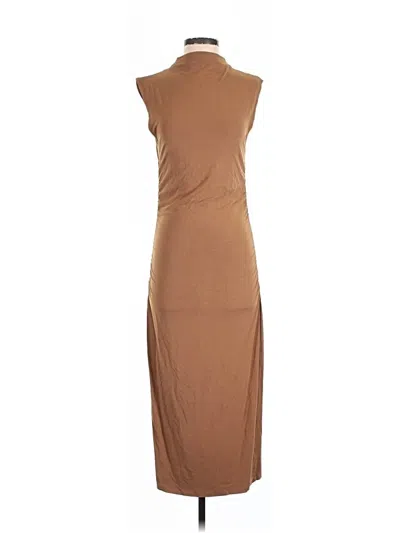 Pre-owned A New Day Casual Dress In Brown