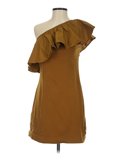 Pre-owned A New Day Casual Dress In Brown