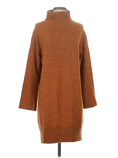 Pre-owned A New Day Casual Dress In Brown