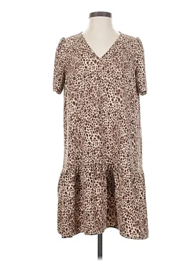 Pre-owned A New Day Casual Dress In Brown