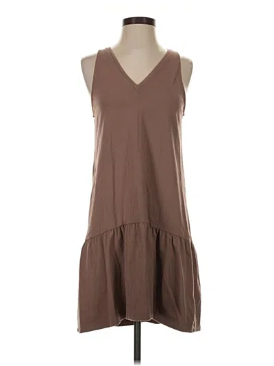 Pre-owned A New Day Casual Dress In Brown