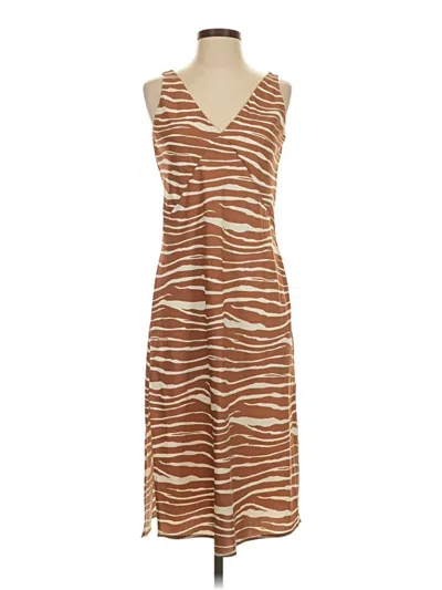 Pre-owned A New Day Casual Dress In Brown