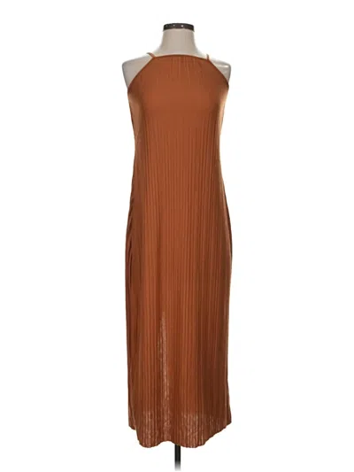Pre-owned A New Day Casual Dress In Brown