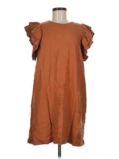 Pre-owned A New Day Casual Dress In Brown