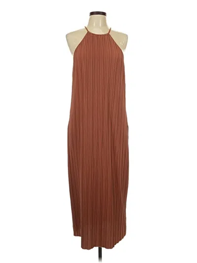 Pre-owned A New Day Casual Dress In Brown