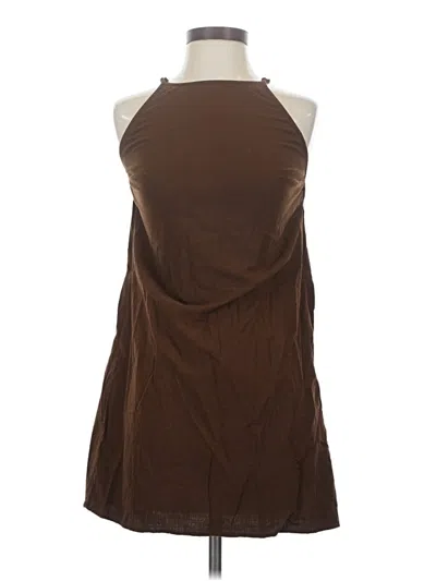 Pre-owned A New Day Casual Dress In Brown