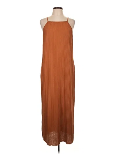 A New Day Casual Dress In Brown