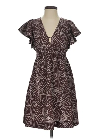 A New Day Casual Dress In Brown