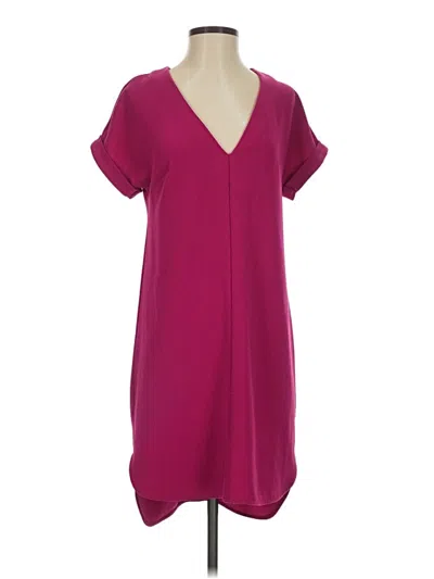 Pre-owned A New Day Casual Dress In Burgundy