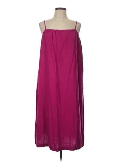 Pre-owned A New Day Casual Dress In Burgundy
