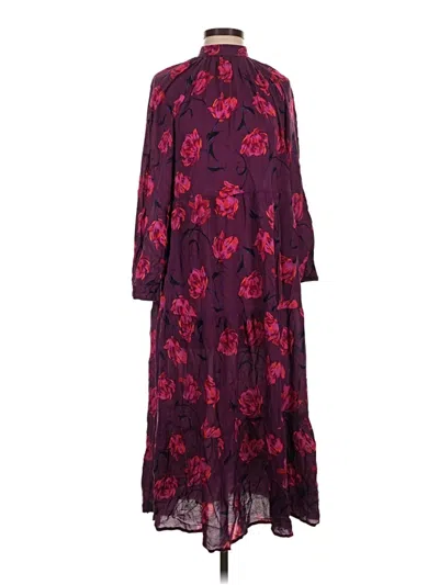 Pre-owned A New Day Casual Dress In Burgundy