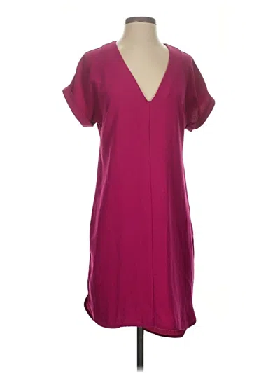 Pre-owned A New Day Casual Dress In Burgundy