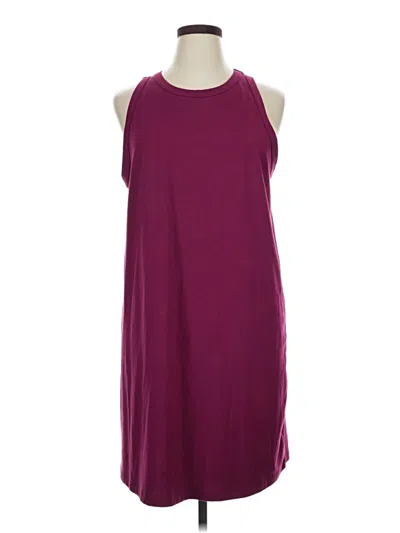 Pre-owned A New Day Casual Dress In Burgundy