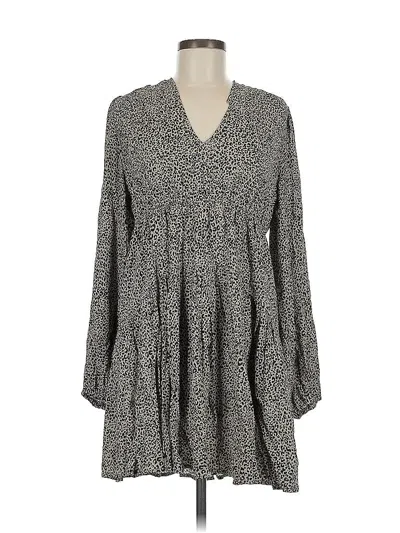 Pre-owned A New Day Casual Dress In Gray