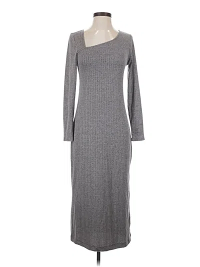 Pre-owned A New Day Casual Dress In Gray
