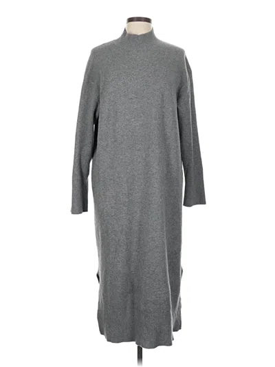 Pre-owned A New Day Casual Dress In Gray