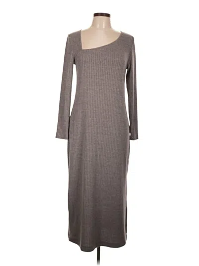 Pre-owned A New Day Casual Dress In Gray