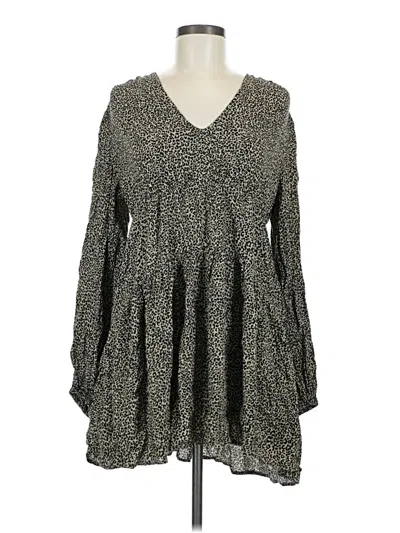 Pre-owned A New Day Casual Dress In Gray
