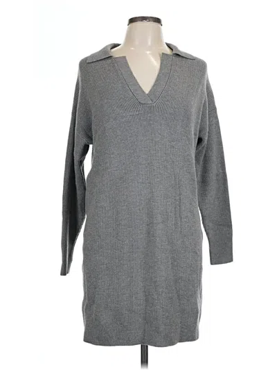 Pre-owned A New Day Casual Dress In Gray