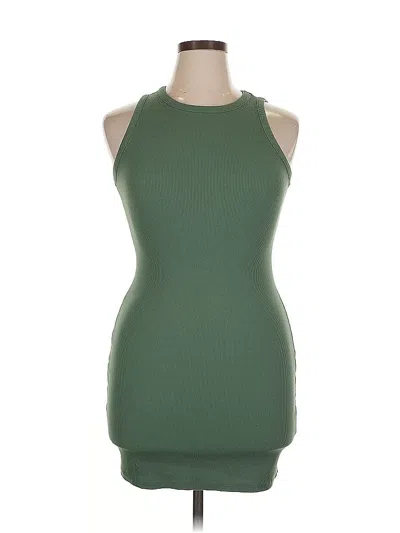 Pre-owned A New Day Casual Dress In Green