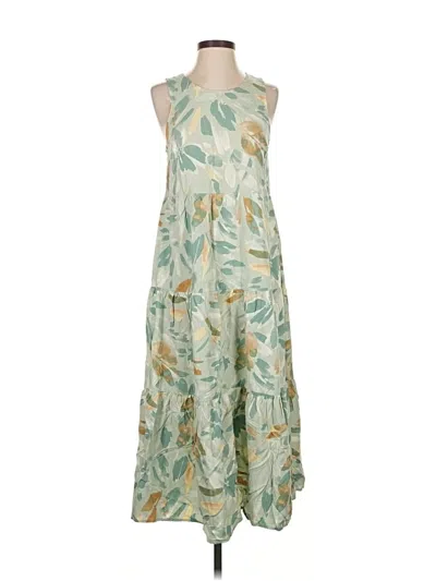 Pre-owned A New Day Casual Dress In Green