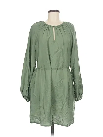 Pre-owned A New Day Casual Dress In Green