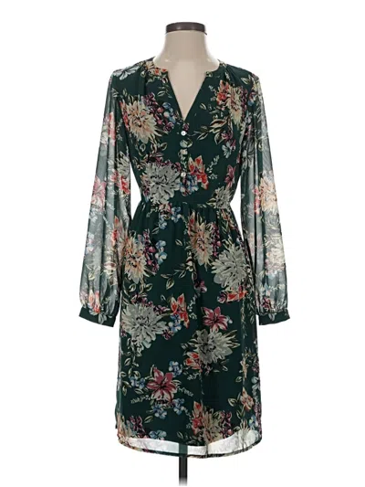 Pre-owned A New Day Casual Dress In Green