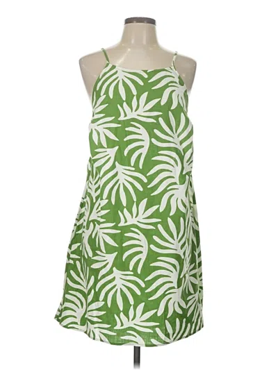 Pre-owned A New Day Casual Dress In Green