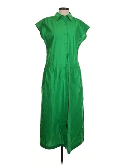 Pre-owned A New Day Casual Dress In Green