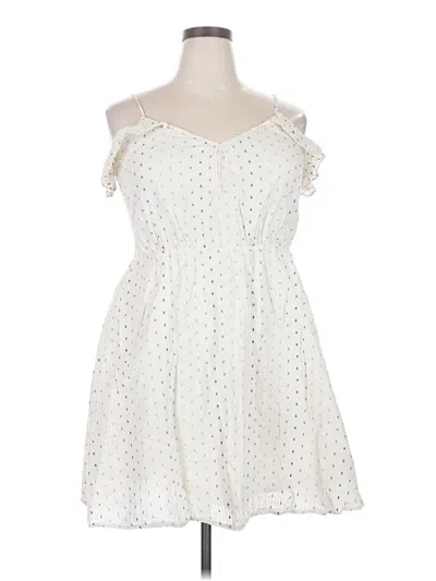 Pre-owned A New Day Casual Dress In Ivory
