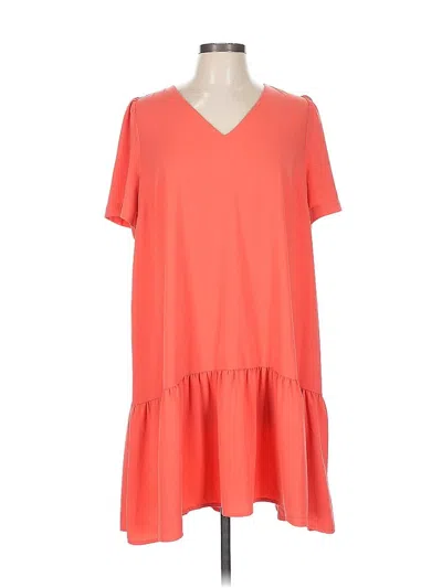 Pre-owned A New Day Casual Dress In Orange
