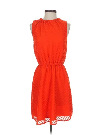 Pre-owned A New Day Casual Dress In Orange