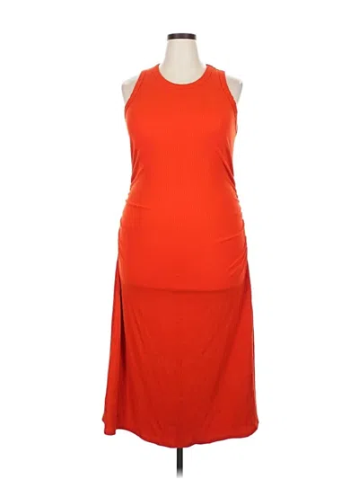 Pre-owned A New Day Casual Dress In Orange