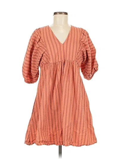 Pre-owned A New Day Casual Dress In Orange