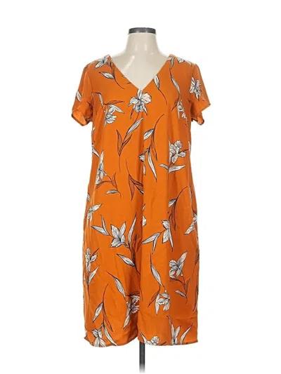 Pre-owned A New Day Casual Dress In Orange