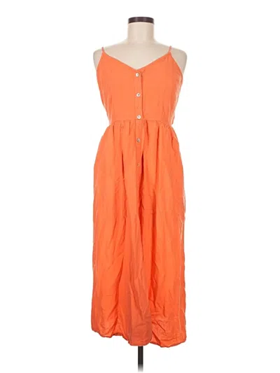 Pre-owned A New Day Casual Dress In Orange