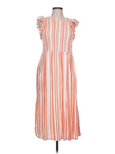 Pre-owned A New Day Casual Dress In Orange