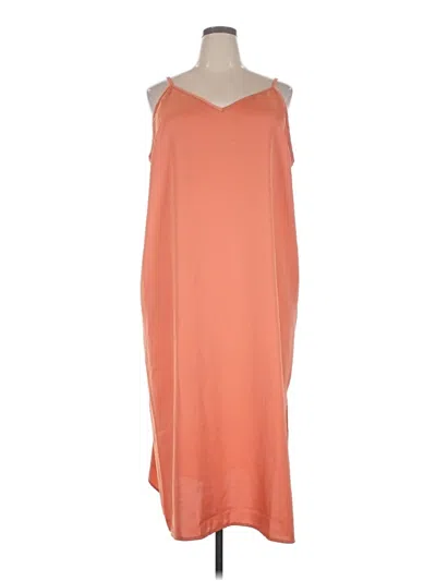 A New Day Casual Dress In Orange