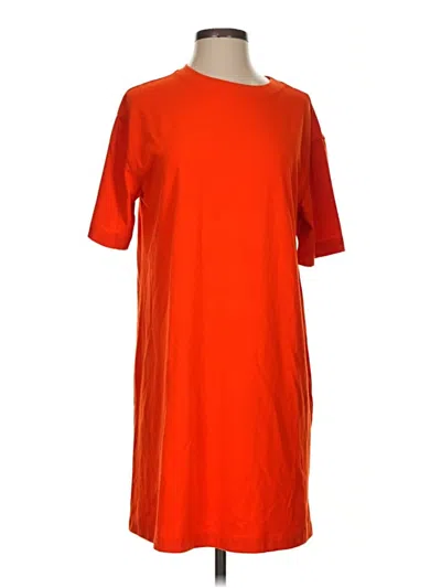 Pre-owned A New Day Casual Dress In Orange