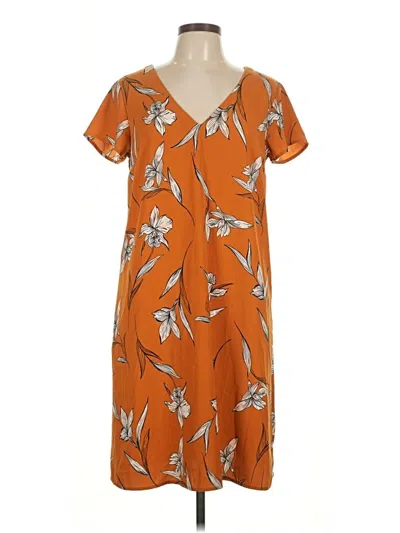 Pre-owned A New Day Casual Dress In Orange