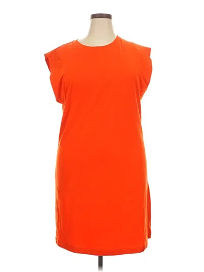 Pre-owned A New Day Casual Dress In Orange